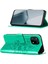 10 Pro Için Kelebek Pu Deri Çevirmeli Cüzdan Stand Telefon Kılıfı - Yeşil (Yurt Dışından) 1