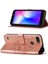 Pop 2 F Için Kelebek Pu Deri Çevirmeli Cüzdan Stand Telefon Kılıfı - Rose Gold (Yurt Dışından) 1
