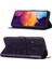 Galaxy A50 / A30S / A50S Için Kelebek Pu Deri Çevirmeli Cüzdan Stand Telefon Kılıfı - Mor (Yurt Dışından) 1