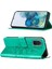 Galaxy S20 Plus Için Kelebek Pu Deri Çevirmeli Cüzdan Stand Telefon Kılıfı - Yeşil (Yurt Dışından) 1