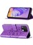 Spark 8 Için Kelebek Pu Deri Çevirmeli Cüzdan Stand Telefon Kılıfı - Açık Mor (Yurt Dışından) 1