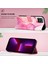 8 / 8 Pro Için Mermer Desenli Pu Deri Cüzdan Telefon Kılıfı - Pembe (Yurt Dışından) 5