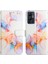 Hot 12 / X6817 Için Mermer Desenli Pu Deri Cüzdan Telefon Kılıfı - Renkli (Yurt Dışından) 4