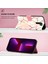 Redmi 9 / Poco M2 Için Mermer Desenli Pu Deri Cüzdan Telefon Kılıfı - Pembe / Beyaz (Yurt Dışından) 5