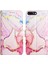 iPhone 8 Plus/ 7 Plus/ 6s Plus/ 6 Plus Için Mermer Desenli Pu Deri Cüzdan Telefon Kılıfı - Rose Gold (Yurt Dışından) 4