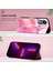 Hot 11S Için Mermer Desenli Pu Deri Cüzdan Telefon Kılıfı - Pembe (Yurt Dışından) 5