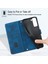 Pop 5p Için Deri Cüzdan Flip Stand Telefon Kılıfı - Mavi (Yurt Dışından) 5