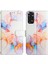 Redmi Note 11S / NOTE11 4g Için Mermer Desenli Pu Deri Cüzdan Telefon Kılıfı - Renkli (Yurt Dışından) 4