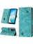 Hot 12 X6817 Için Deri Cüzdan Flip Stand Telefon Kılıfı - Yeşil (Yurt Dışından) 2