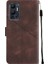 Hot 12 X6817 Için Deri Cüzdan Flip Stand Telefon Kılıfı - Kahverengi (Yurt Dışından) 3