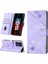 Note 12 Pro 5g/note 12 5g Için Deri Cüzdan Flip Stand Telefon Kılıfı - Mor (Yurt Dışından) 2