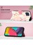 Galaxy M33 5g Için Mermer Desenli Pu Deri Cüzdan Telefon Kılıfı - Pembe / Beyaz (Yurt Dışından) 5