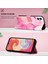Galaxy A04E Için Mermer Desenli Pu Deri Cüzdan Telefon Kılıfı - Pembe (Yurt Dışından) 5