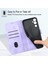 Pova Neo 2 LG6N Için Deri Cüzdan Flip Stand Telefon Kılıfı - Mor (Yurt Dışından) 5