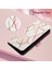 Hot 11S Nfc / X6812B Için Mermer Desenli Pu Deri Cüzdan Telefon Kılıfı - Pembe / Beyaz (Yurt Dışından) 2