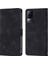 V20 V21E 4g Y73 2021 Için Deri Cüzdan Flip Stand Telefon Kılıfı - Siyah (Yurt Dışından) 1