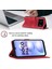 Poco M4 5g M5 4g Için Deri Cüzdan Flip Stand Telefon Kılıfı - Kırmızı (Yurt Dışından) 4