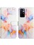 Redmi 10 / 10 Prime Için Mermer Desenli Pu Deri Cüzdan Telefon Kılıfı - Renkli (Yurt Dışından) 4