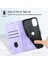 Moto G 5g 2022 Için Deri Cüzdan Flip Stand Telefon Kılıfı - Mor (Yurt Dışından) 5