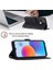 Blade A52 Için Deri Cüzdan Flip Stand Telefon Kılıfı - Siyah (Yurt Dışından) 4