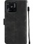 Redmi 10C Için Deri Cüzdan Flip Stand Telefon Kılıfı - Siyah (Yurt Dışından) 3