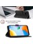 Redmi 10C Için Deri Cüzdan Flip Stand Telefon Kılıfı - Siyah (Yurt Dışından) 4