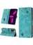 iPhone 13 Pro Max Için Deri Cüzdan Flip Stand Telefon Kılıfı - Yeşil (Yurt Dışından) 3