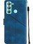 Pop 5 Lte Bd4 Için Deri Cüzdan Flip Stand Telefon Kılıfı - Mavi (Yurt Dışından) 3