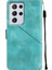 Galaxy S21 Ultra 5g Için Deri Cüzdan Flip Stand Telefon Kılıfı - Yeşil (Yurt Dışından) 3