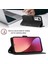 12 Pro Için Deri Cüzdan Flip Stand Telefon Kılıfı - Siyah (Yurt Dışından) 4