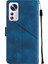 12 Pro Için Deri Cüzdan Flip Stand Telefon Kılıfı - Mavi (Yurt Dışından) 3