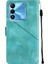 Spark 9 KG5P Için Deri Cüzdan Flip Stand Telefon Kılıfı - Yeşil (Yurt Dışından) 3