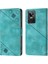 Gt Neo 3 Için Deri Cüzdan Flip Stand Telefon Kılıfı - Yeşil (Yurt Dışından) 1