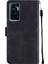 S10E 5G/V23E 4G/V23E 5G/Y75 4g Için Deri Cüzdan Flip Stand Telefon Kılıfı - Siyah (Yurt Dışından) 3
