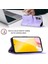 12 Lite Için Deri Cüzdan Flip Stand Telefon Kılıfı - Mor (Yurt Dışından) 4