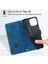 iPhone 12 Pro Max Için Deri Cüzdan Flip Stand Telefon Kılıfı - Mavi (Yurt Dışından) 2