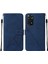 Redmi Note 11S / NOTE11 4g Için Kabartmalı Pu Deri Stand Cüzdan Telefon Kılıfı - Mavi (Yurt Dışından) 1
