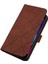 iPhone 8 Plus/ 7 Plus/ 6s Plus/ 6 Plus Için Kabartmalı Pu Deri Stand Cüzdan Telefon Kılıfı - Kahverengi (Yurt Dışından) 3