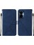 Camon 19 Pro 5g Için Kabartmalı Pu Deri Stand Cüzdan Telefon Kılıfı - Mavi (Yurt Dışından) 1