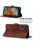 Find X5 Pro Için Kabartmalı Pu Deri Stand Cüzdan Telefon Kılıfı - Kahverengi (Yurt Dışından) 2