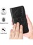 Redmi Note 9 Için Kelebek Pu Deri Çevirmeli Cüzdan Stand Telefon Kılıfı - Siyah (Yurt Dışından) 4