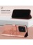 Redmi 10C Için Kelebek Pu Deri Çevirmeli Cüzdan Stand Telefon Kılıfı - Rose Gold (Yurt Dışından) 2