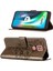 Moto G9 / G9 Play / E7 Plus Için Kelebek Pu Deri Çevirmeli Cüzdan Stand Telefon Kılıfı - Gri (Yurt Dışından) 1