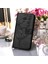 Spark 5 Air / Spark 6 Air Için Kelebek Pu Deri Çevirmeli Cüzdan Stand Telefon Kılıfı - Siyah (Yurt Dışından) 3