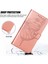 iPhone Se 2020 / 8 / 7 / 6s / 6 Için Kelebek Pu Deri Çevirmeli Cüzdan Stand Telefon Kılıfı - Rose Gold (Yurt Dışından) 5