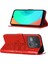 Smart 7 Için Kelebek Pu Deri Çevirmeli Cüzdan Stand Telefon Kılıfı - Kırmızı (Yurt Dışından) 1