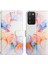 Galaxy A02S Için Mermer Desenli Pu Deri Cüzdan Telefon Kılıfı - Renkli (Yurt Dışından) 4