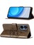 Camon 19 Neo Için Kelebek Pu Deri Çevirmeli Cüzdan Stand Telefon Kılıfı - Gri (Yurt Dışından) 1