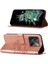 10T 5g Için Kelebek Pu Deri Çevirmeli Cüzdan Stand Telefon Kılıfı - Rose Gold (Yurt Dışından) 1