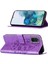 Galaxy S20 Plus Için Kelebek Pu Deri Çevirmeli Cüzdan Stand Telefon Kılıfı - Açık Mor (Yurt Dışından) 1